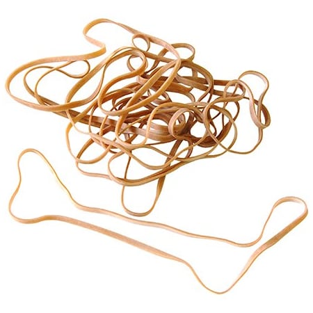 Bsc Preferred 1/4'' x 17'' Trash Can Bands, 350PK BUY00018818